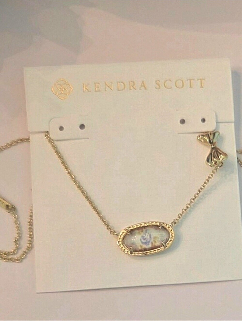 Kendra Scott - Elisa Floral Necklace with Bow